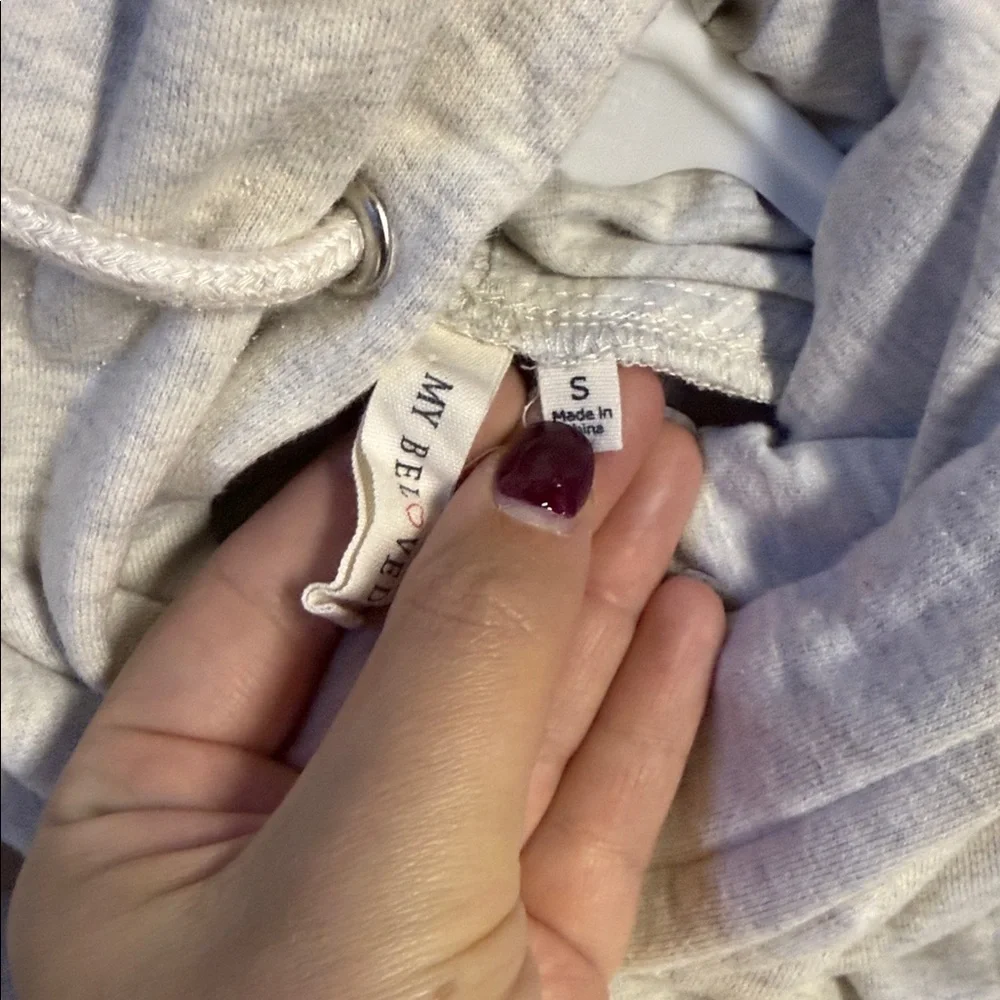 Gray Women’s Hoodie Sweater - Picture 3 of 3